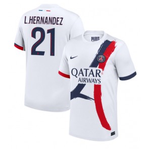 Paris Saint-Germain Lucas Hernandez #21 Udebanetrøje 2024-25 Kort ærmer